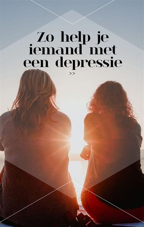 Zo help je iemand met een depressie